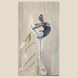 I dance - Heavy Duty Canvas Tote with Gusset  Design