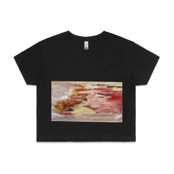 Pink power - AS Colour Womens Crop Tee Thumbnail