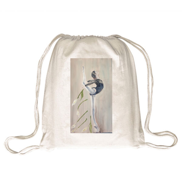 I dance - Drawstring Backpack Thumbnail